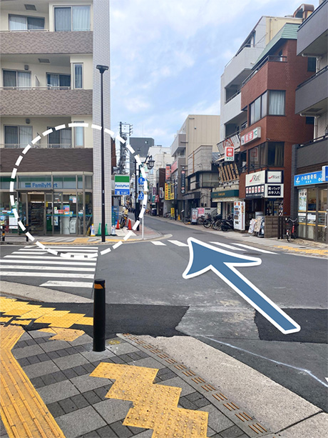 京急梅屋敷駅からの道順02